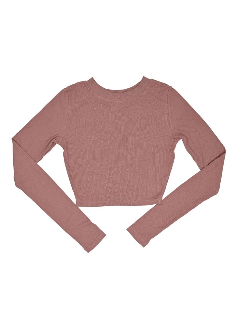 MONDAY Swimwear Monday Body Hayworth Long Sleeve in Mauve Lightweight Rib